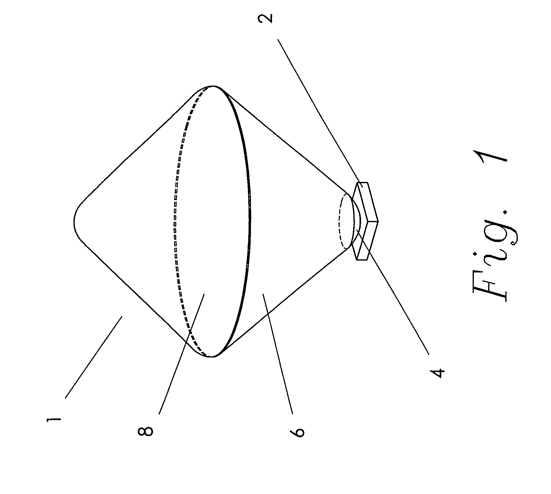 Optical system for a light emitting diode with collection, conduction, phosphor directing, and output means