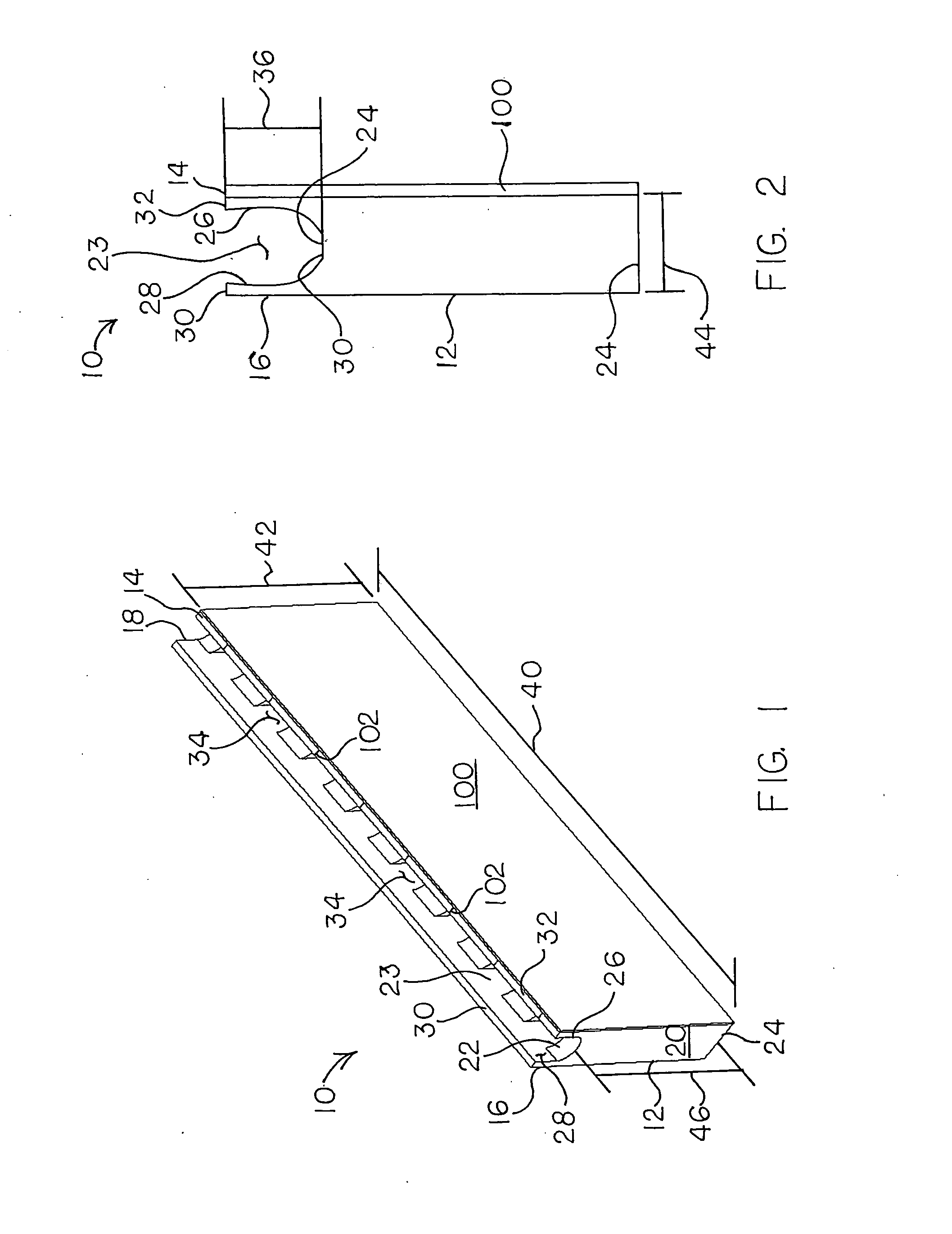 Insulated concrete form