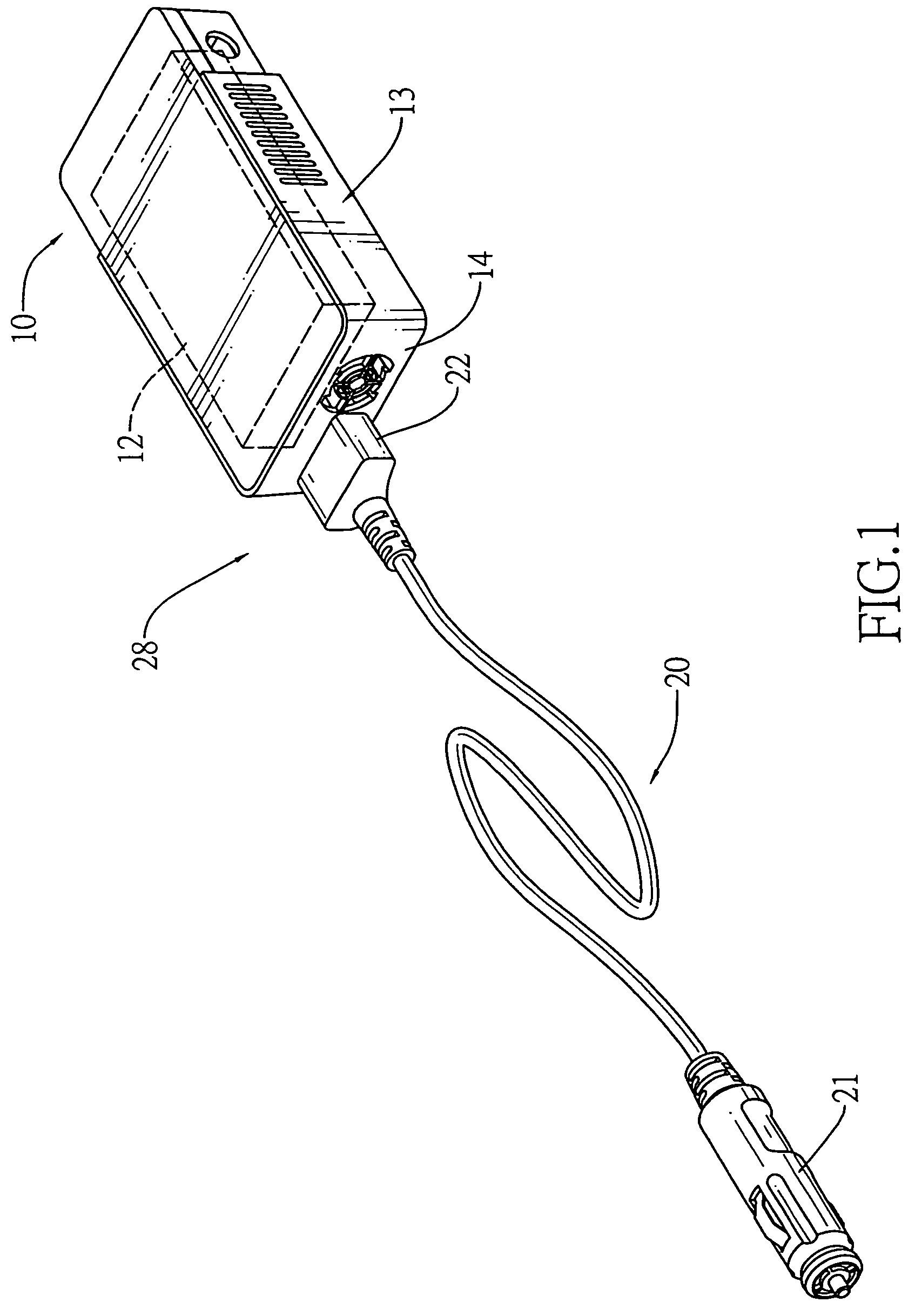 DC/AC adapter assembly