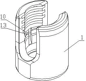 Single-plane pedicle screw