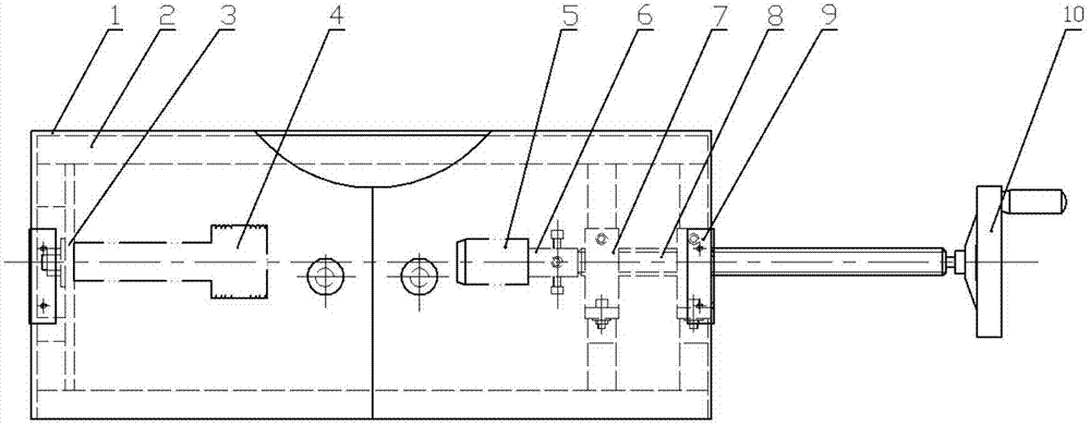 Engagement depth measuring method of contact engagement rack for handcart type breaker