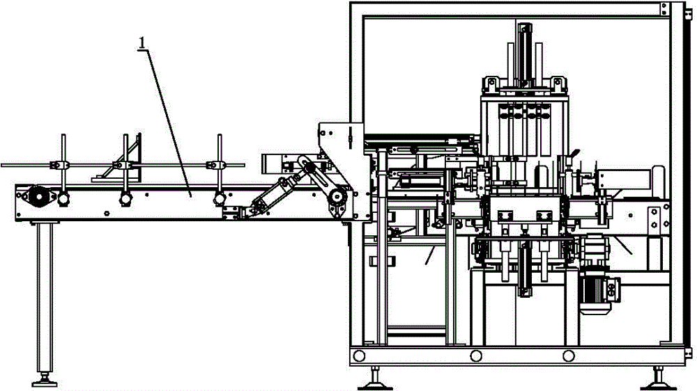 Stand up bag packing machine