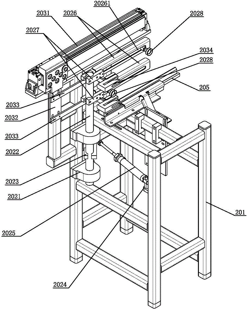 Stand up bag packing machine