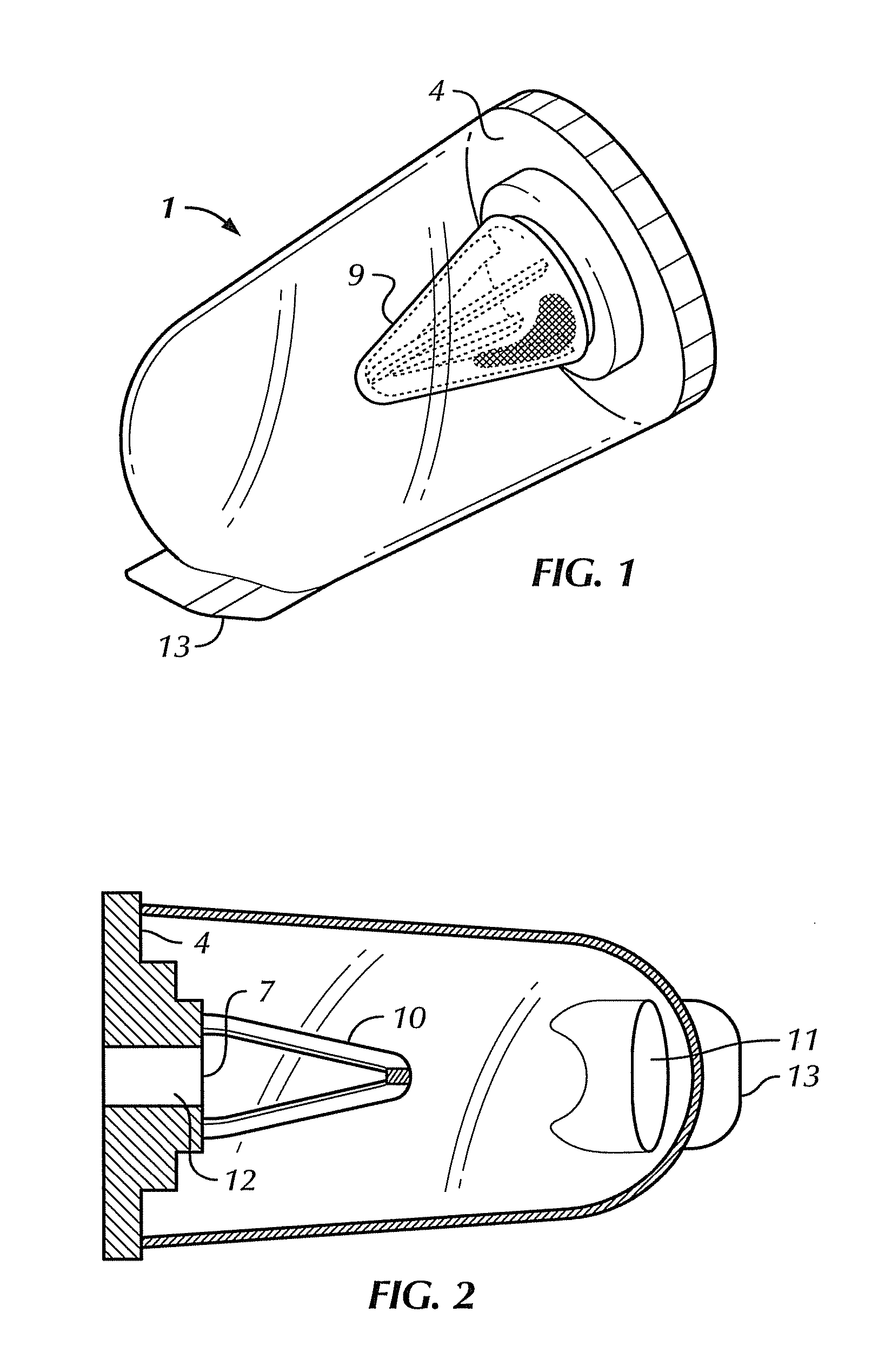 Cyclonic chamber for air filtration devices