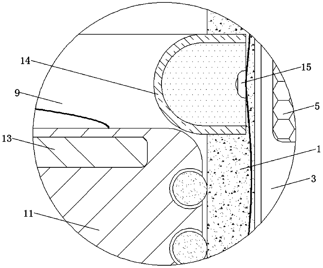 Motor protecting device based on electromagnetic attraction and turbid liquid limiting