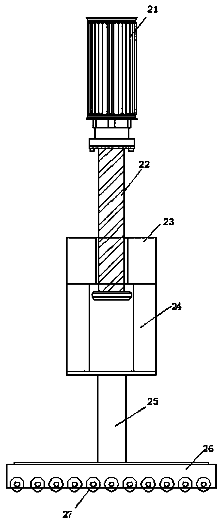 Environment-friendly leather softening processing system