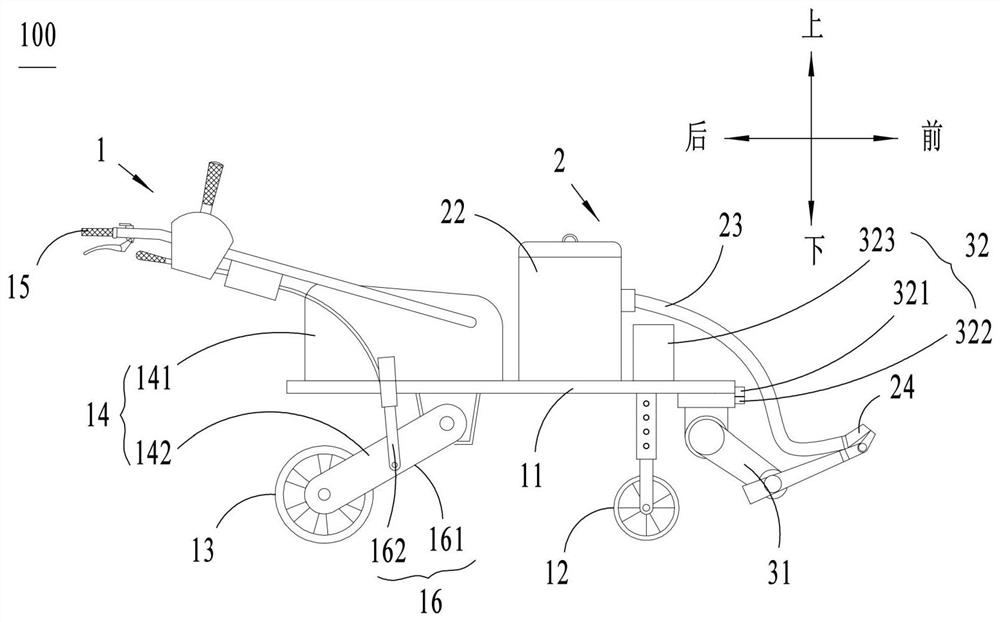 Air-aspiration type clanis bilineata tsingtauica catching device