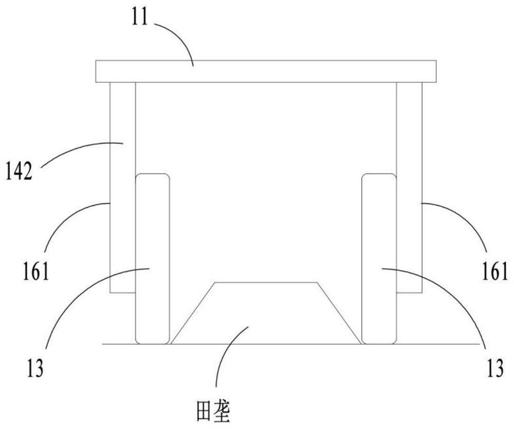 Air-aspiration type clanis bilineata tsingtauica catching device