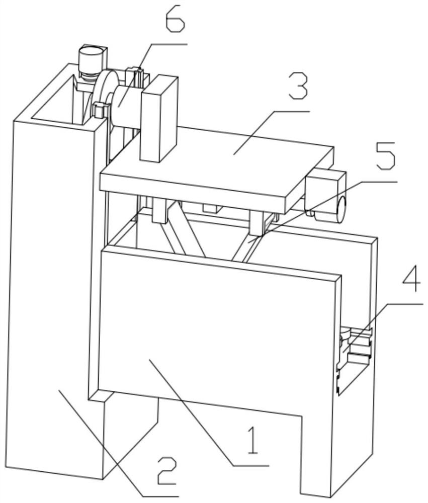 A waste plastic cutting and crushing device
