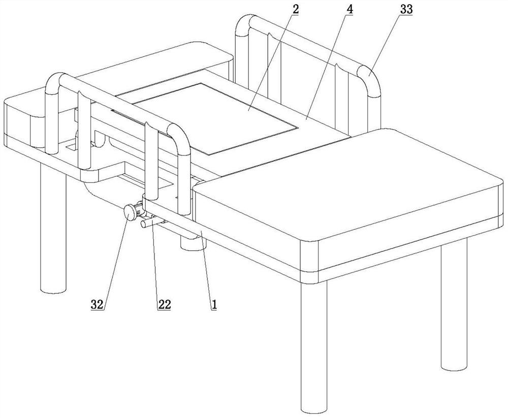 ICU bedridden patient nursing device