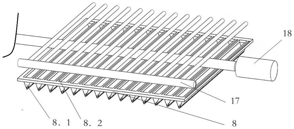 Efficient anti-scale and enhanced heat exchange plate type falling film evaporation system and operation method thereof