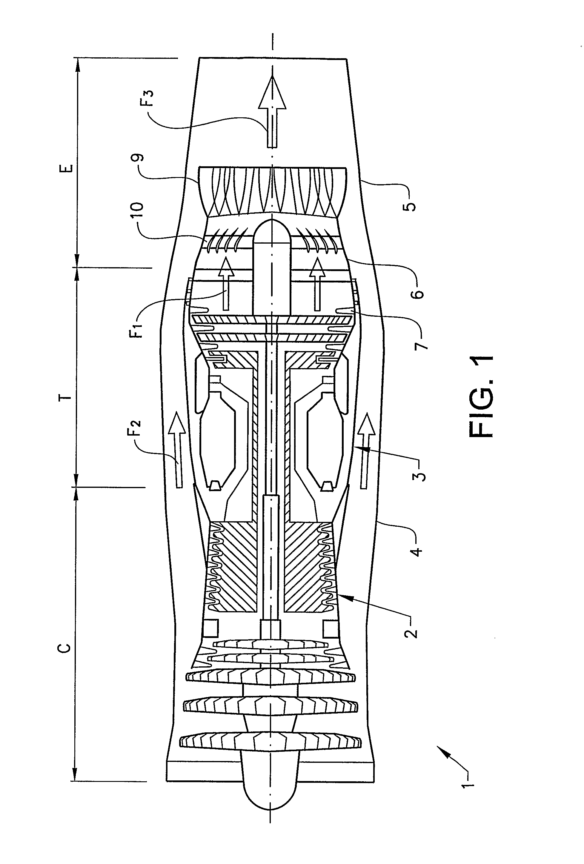 Masking arrangement for a gas turbine engine