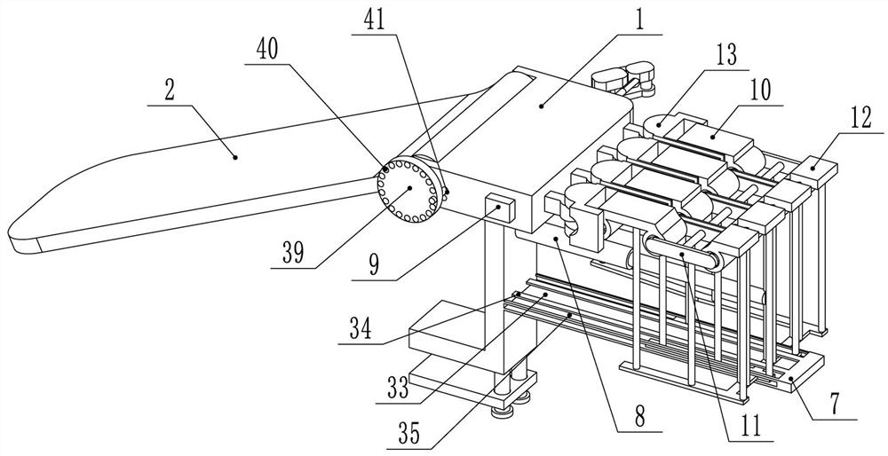 Auxiliary exercise device for preventing finger joint stiffness during arm fracture nursing