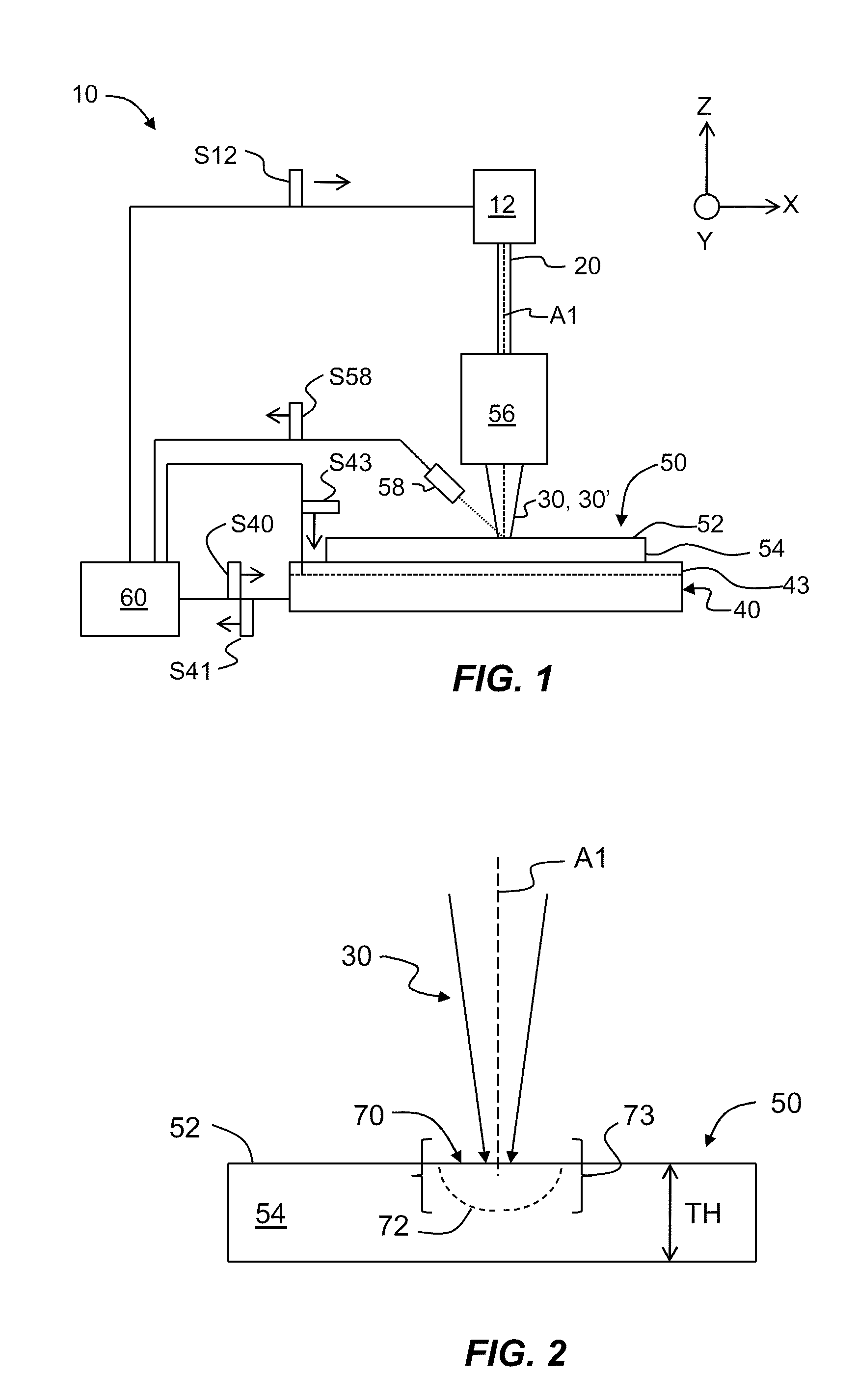 Formation of glass bumps with increased height using thermal annealing