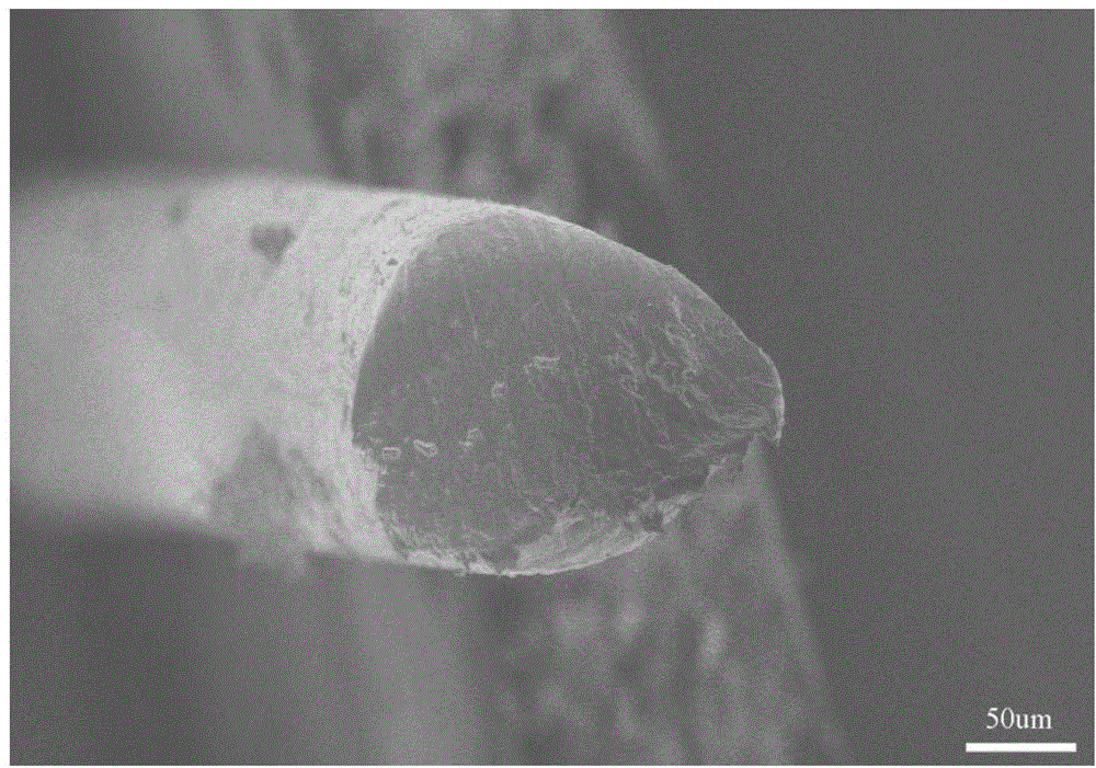 Preparation method of high-strength polyacrylonitrile nano-composite fiber