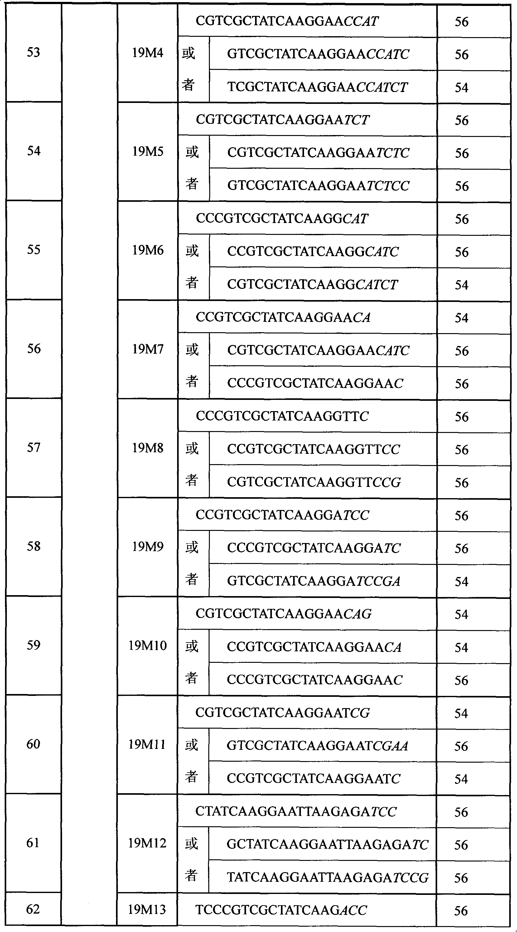 Liquid phase chip for detecting EGFR (epidermal growth factor receptor) gene mutation