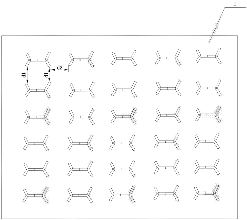 Side by side composite fiber spinneret plate, method of preparing three-dimensional crimp antibacterial fiber with spinneret plate and application of three-dimensional crimp antibacterial fiber