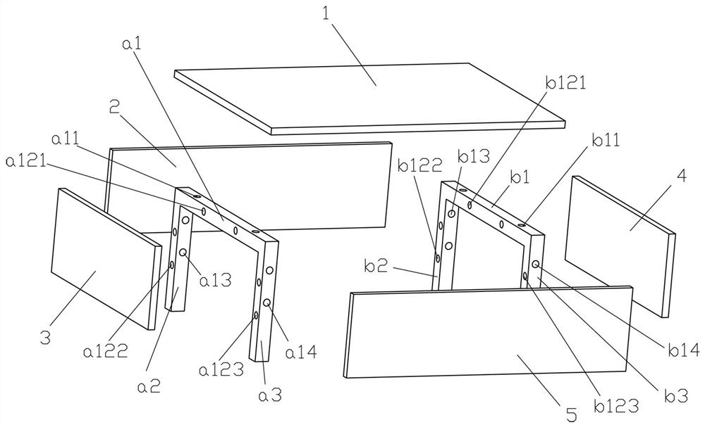 Detachable sofa structure