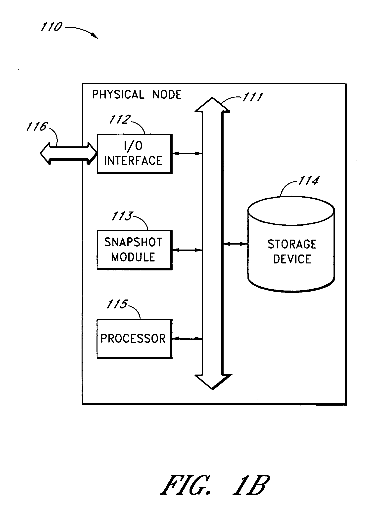 Systems and methods for a snapshot of data