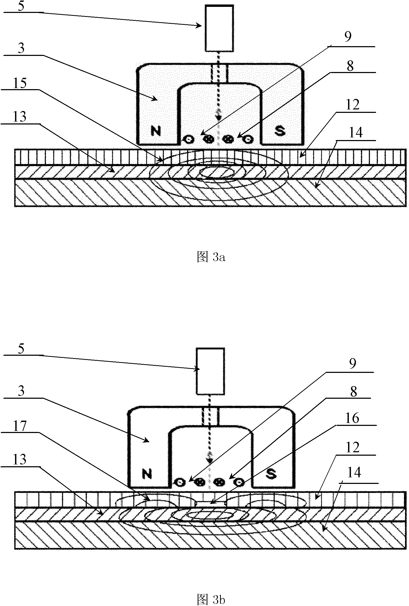 Laser-electromagnetic ultrasound method and probe device for non-destructive testing of thermal barrier coating