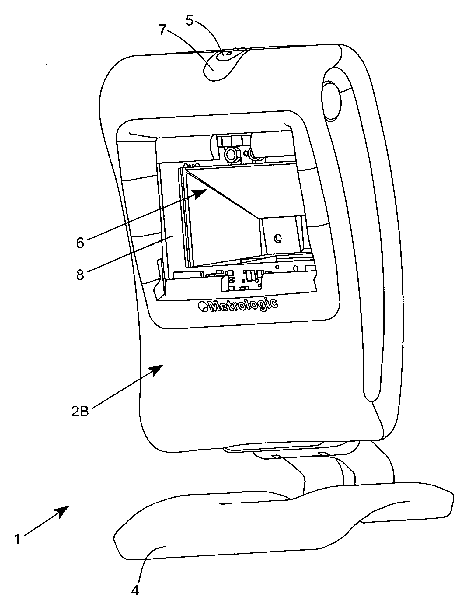 Digital image capture and processing system supporting a periodic snapshot mode of operation wherein during each image acquistion cycle, the rows of image detection elements in the image detection array are exposed simultaneously to illumination