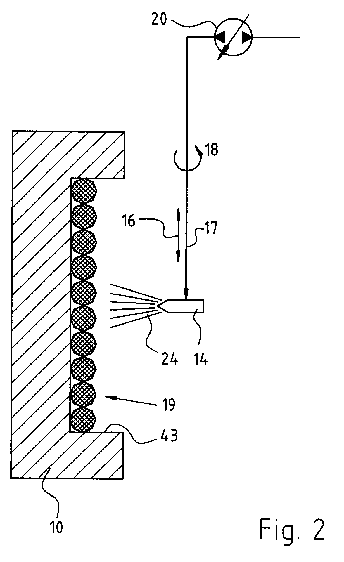 Fan with dust-resistant coating