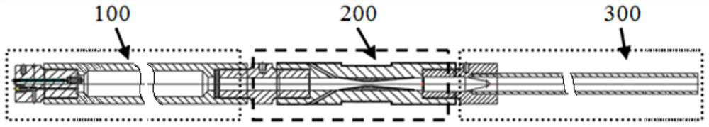 Cannon body structure of a supercritical carbon dioxide gas cannon