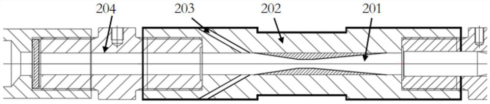 Cannon body structure of a supercritical carbon dioxide gas cannon