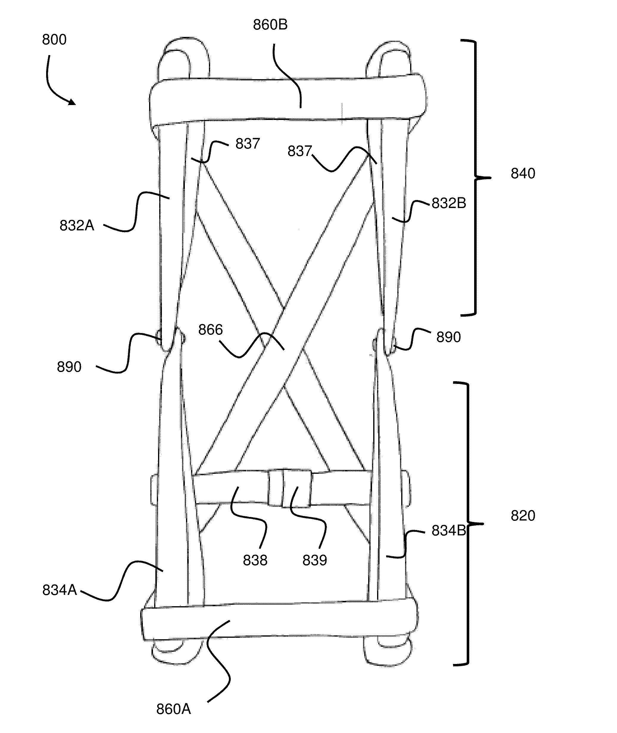 Elastic brace assembly and methods of use