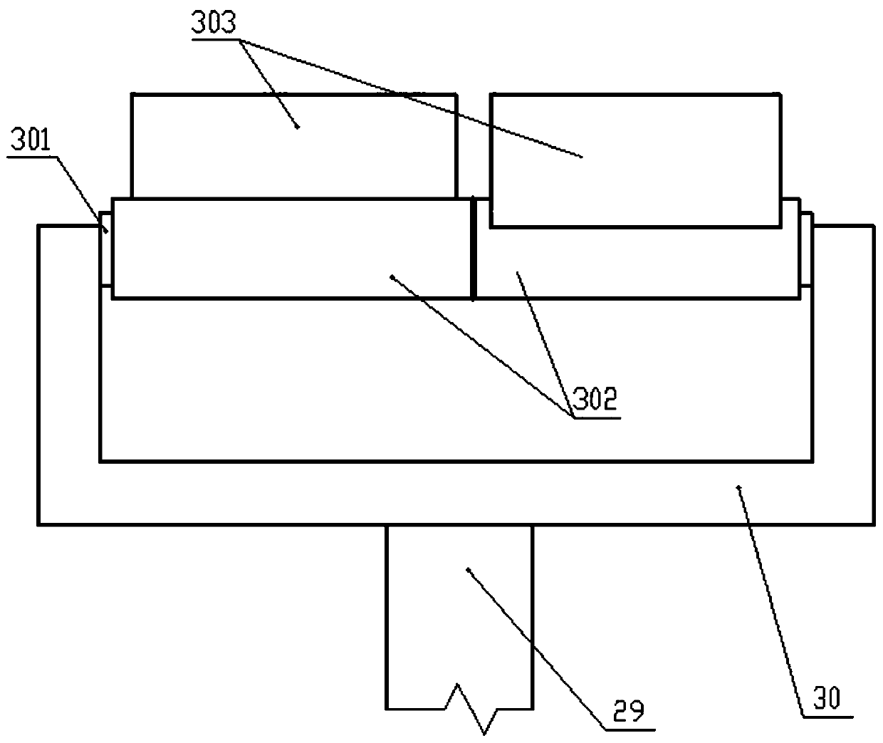 A logistics transport automatic screening device