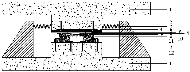 Three-dimensional seism isolation system