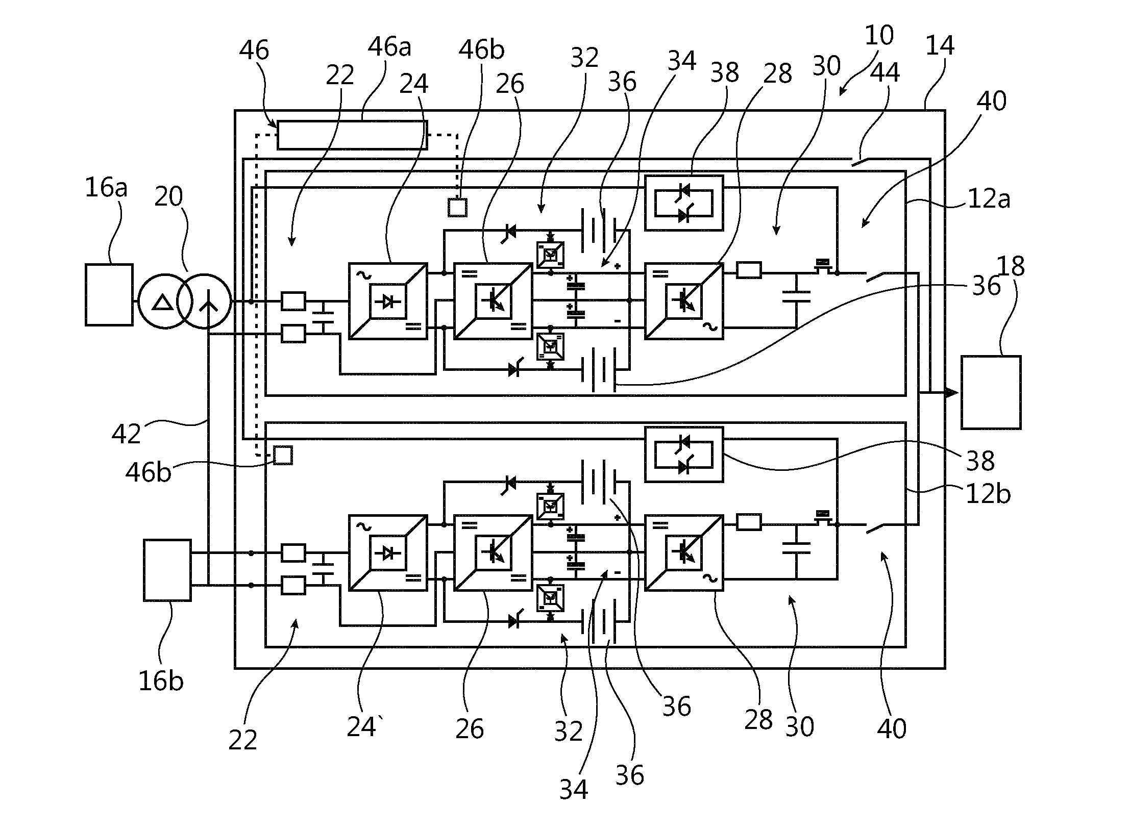 Power supply for critical railroad equipment