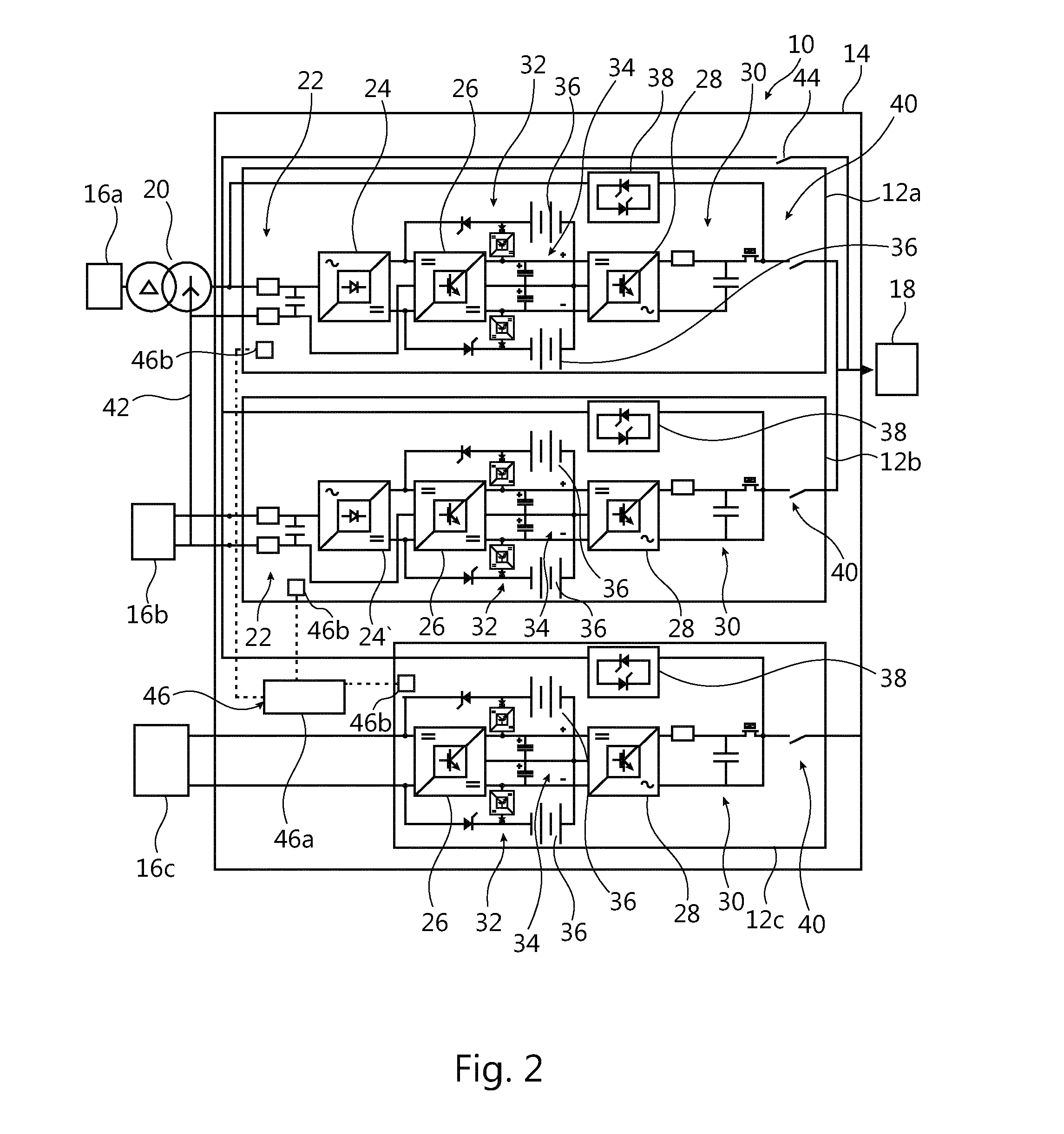 Power supply for critical railroad equipment