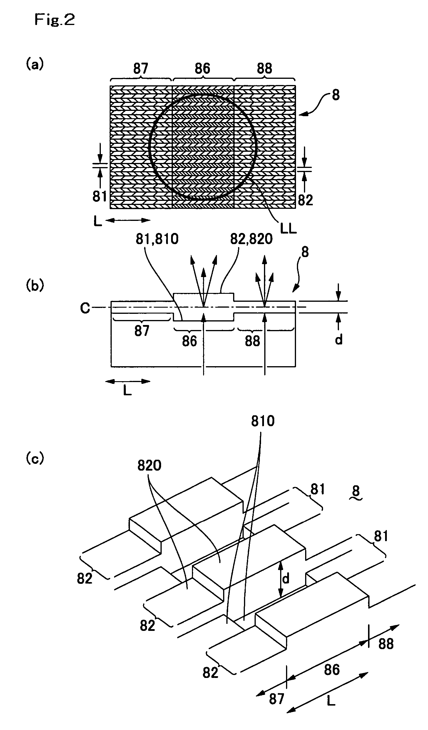 Diffraction element and optical disk device