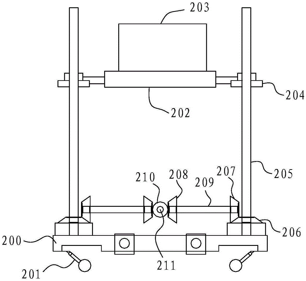 Apparatus for automatic white board storage and fetching during correction process of field spectral imaging system