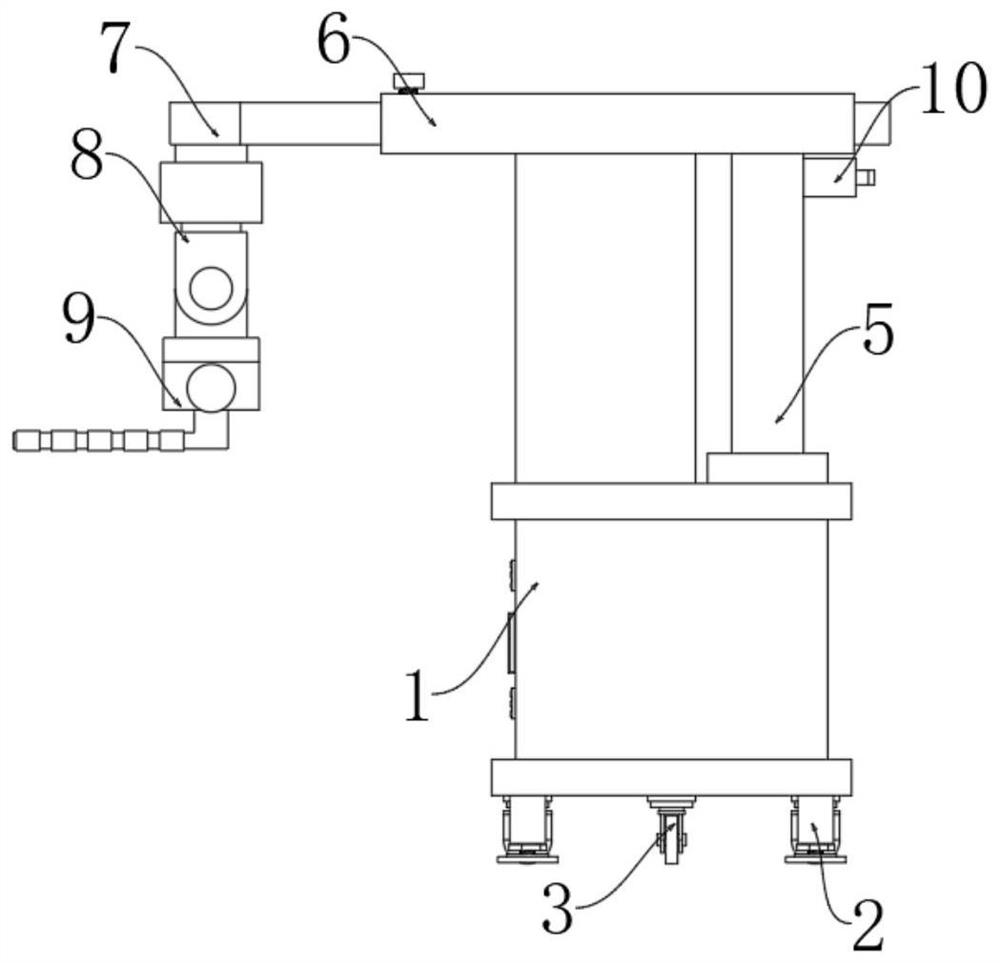 Rapid hemostasis device for gynaecology and obstetrics doctor