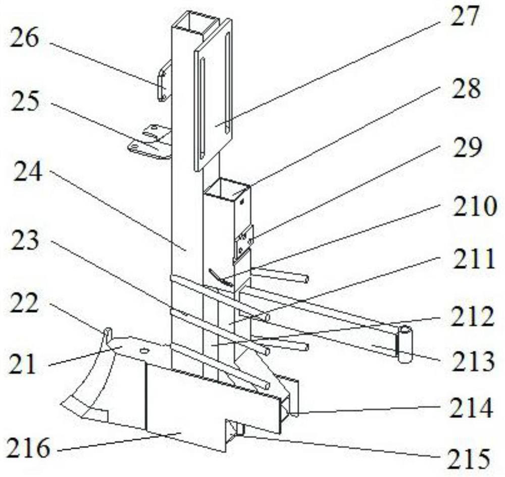 A kind of anti-winding fertilizer quantity control ratio layered fertilization monomer based on spiral dial throwing