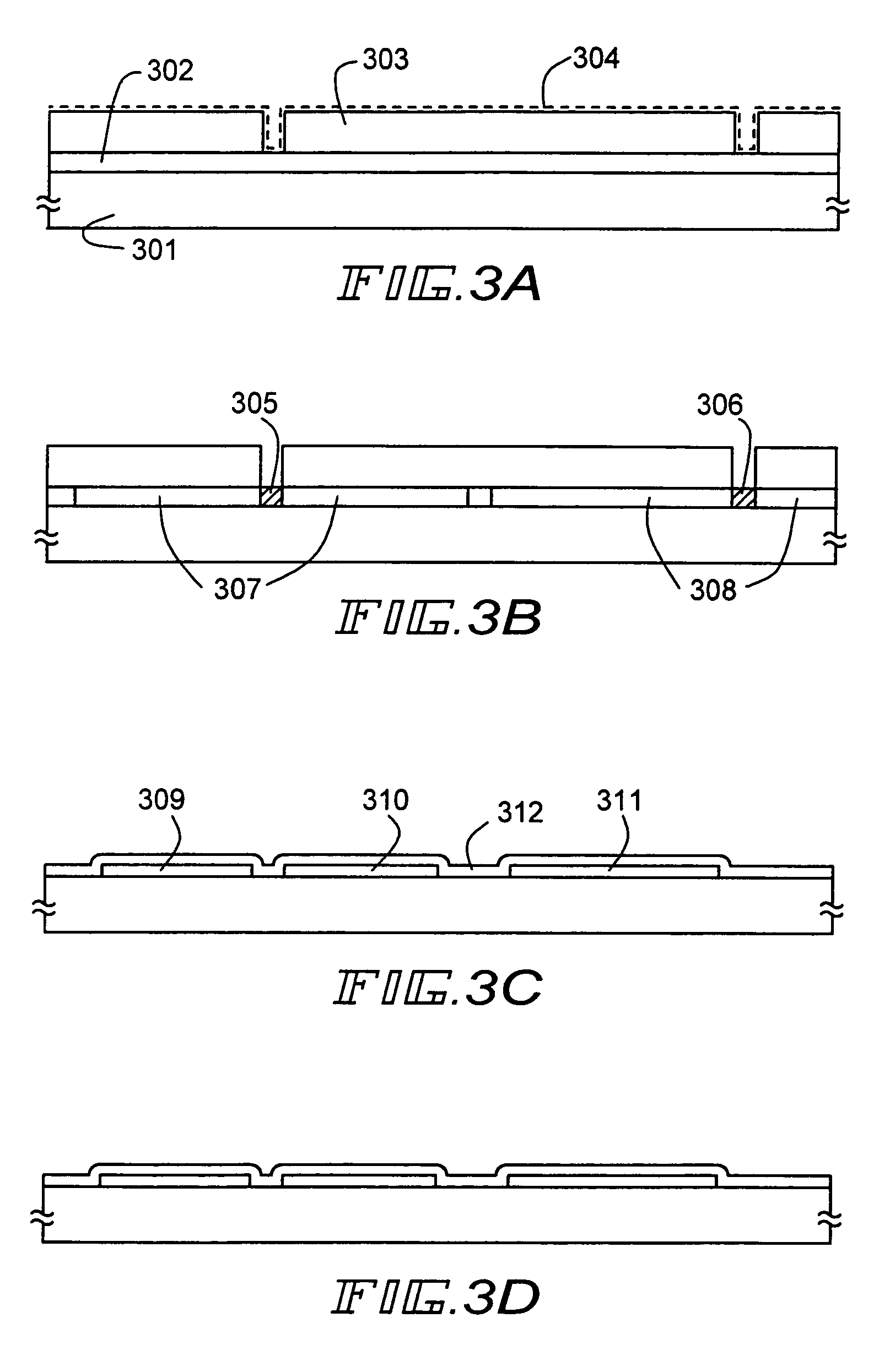 Thin film transistor circuit and semiconductor display device using the same