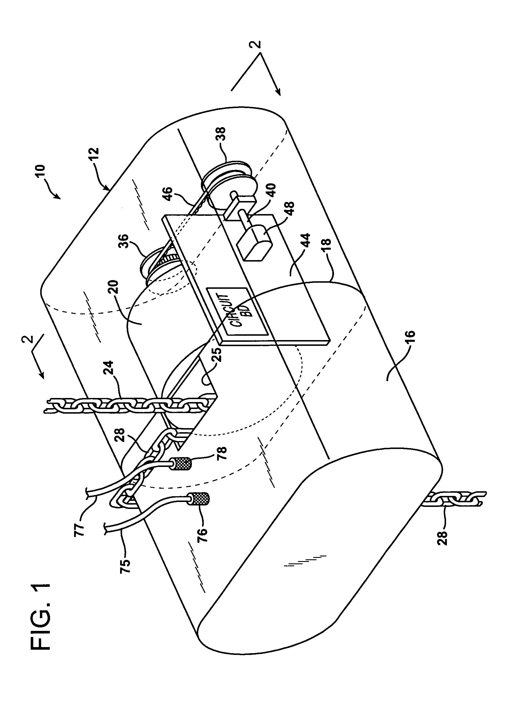 Chain motor drive control system