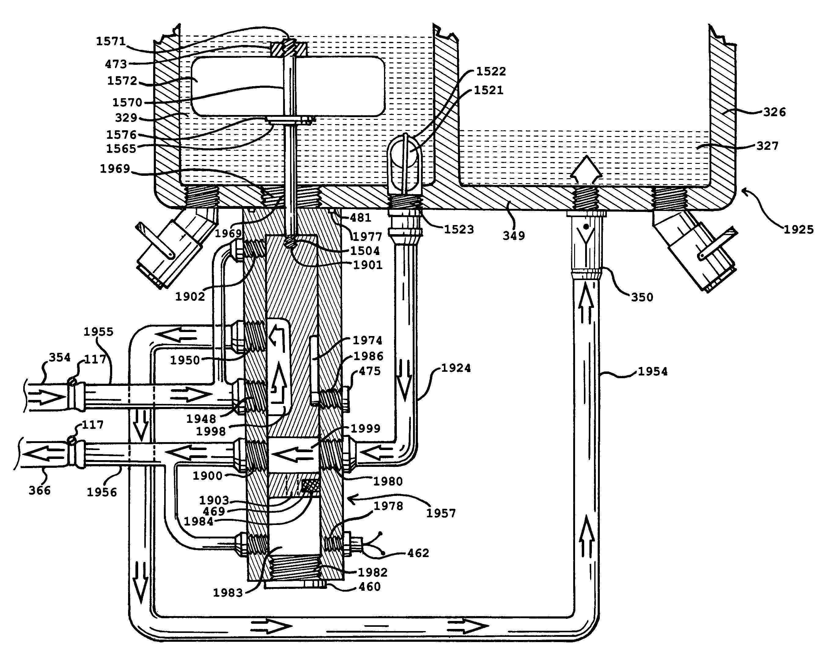 Automatic fluid exchanger