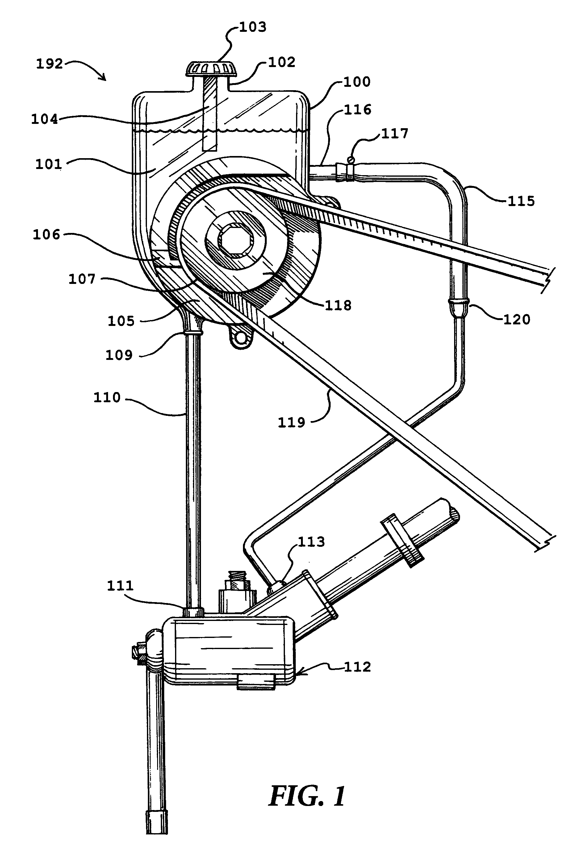 Automatic fluid exchanger