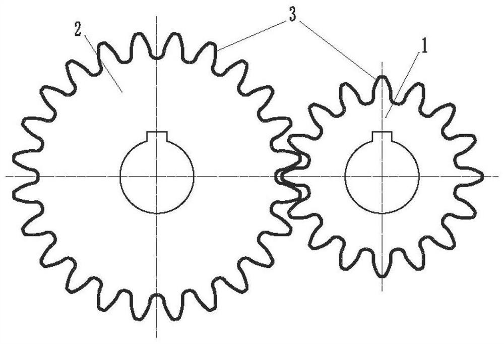 Aviation heavy-duty gear and preparation method thereof