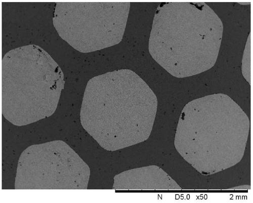 Multiphase fluorescent ceramic and preparation method thereof