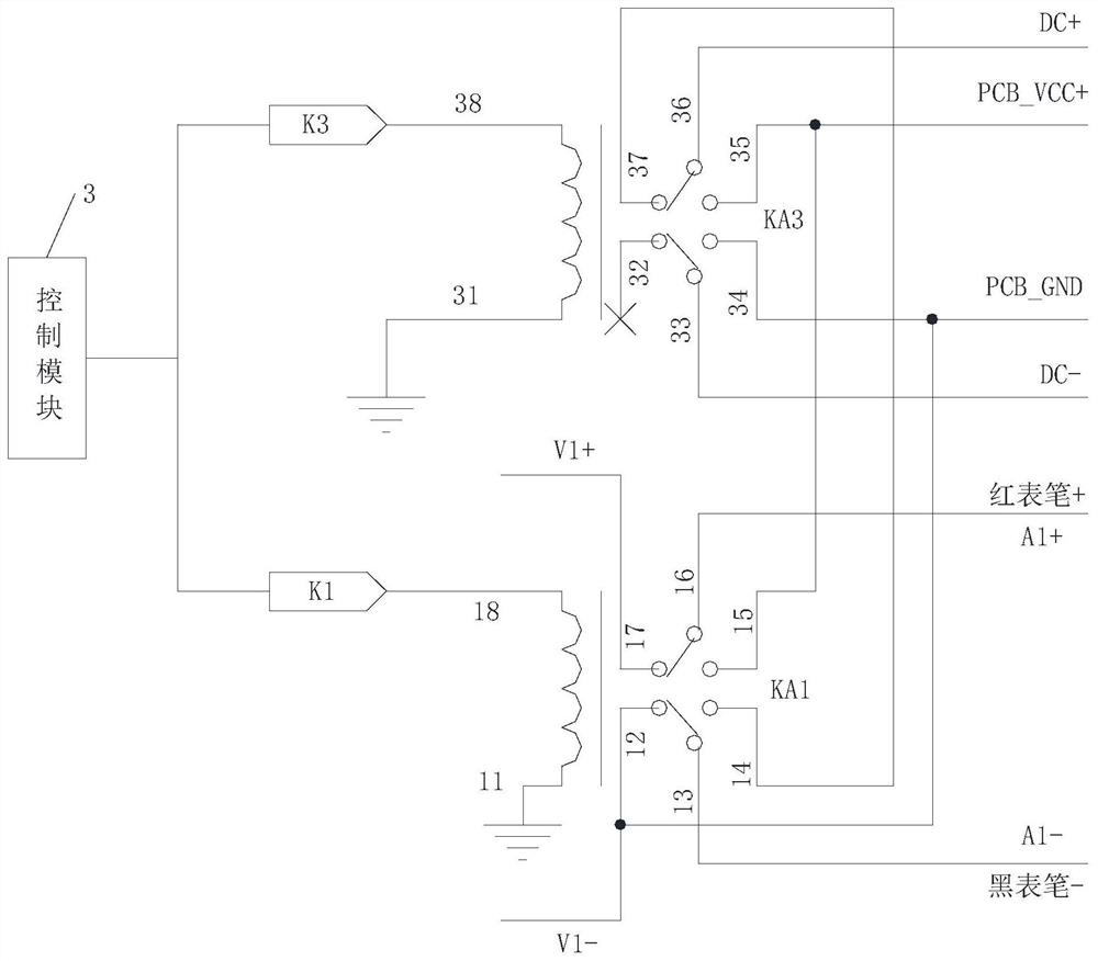 Automatic test circuit, automatic test instrument and automatic test system