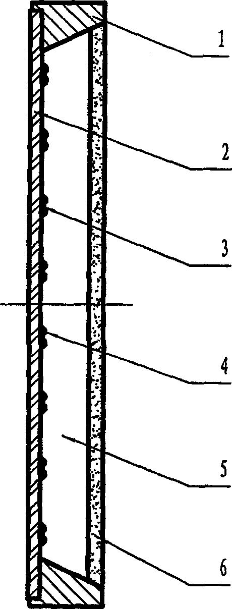 White light LED area lighting source module package method