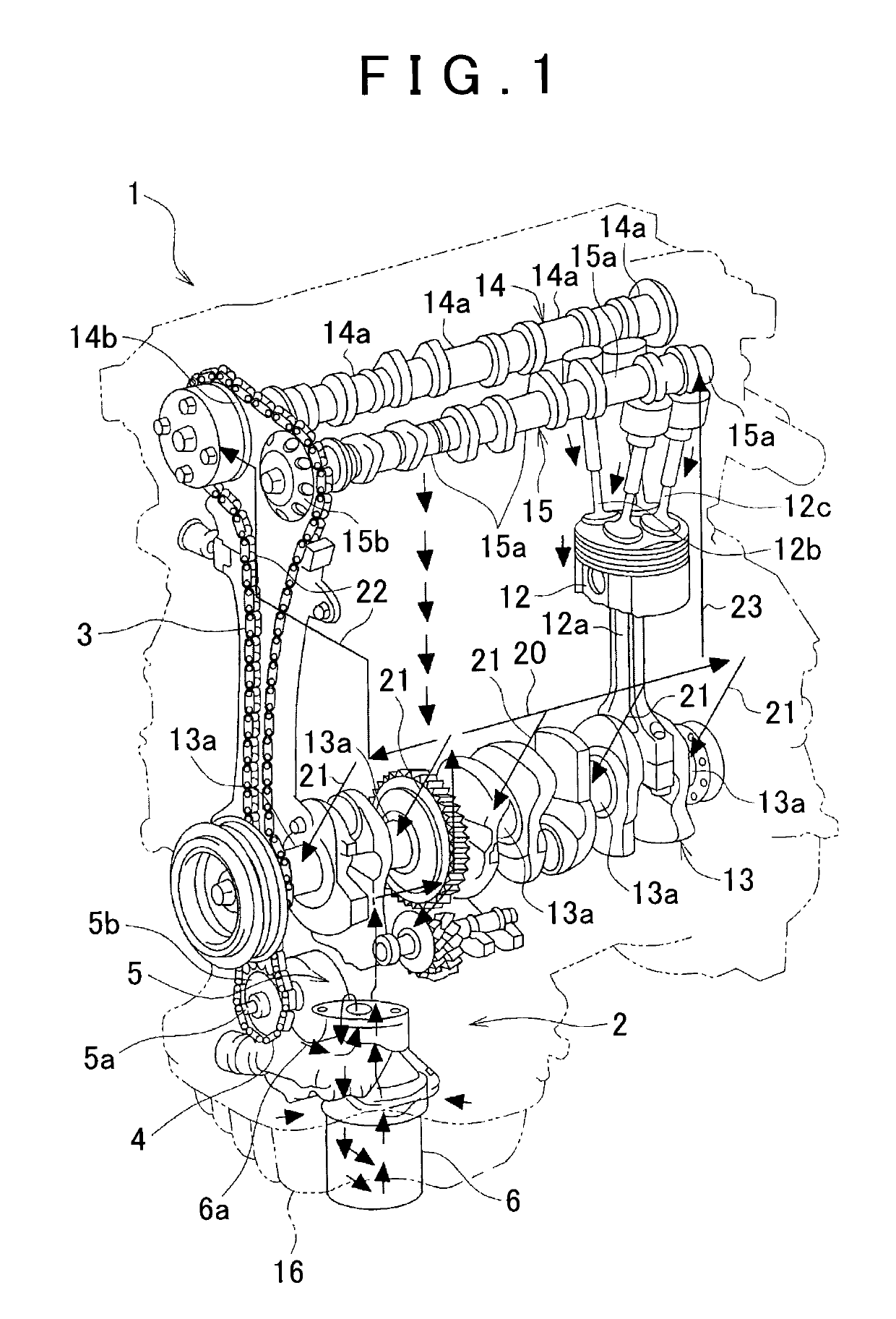 Control device for oil pump