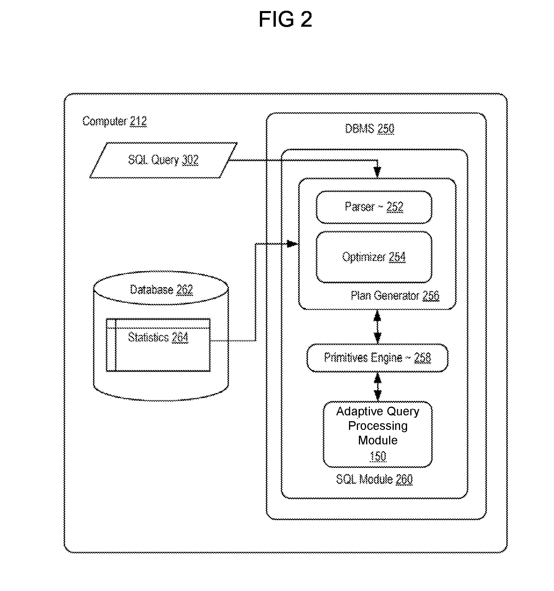 Adaptive Query Processing Infrastructure