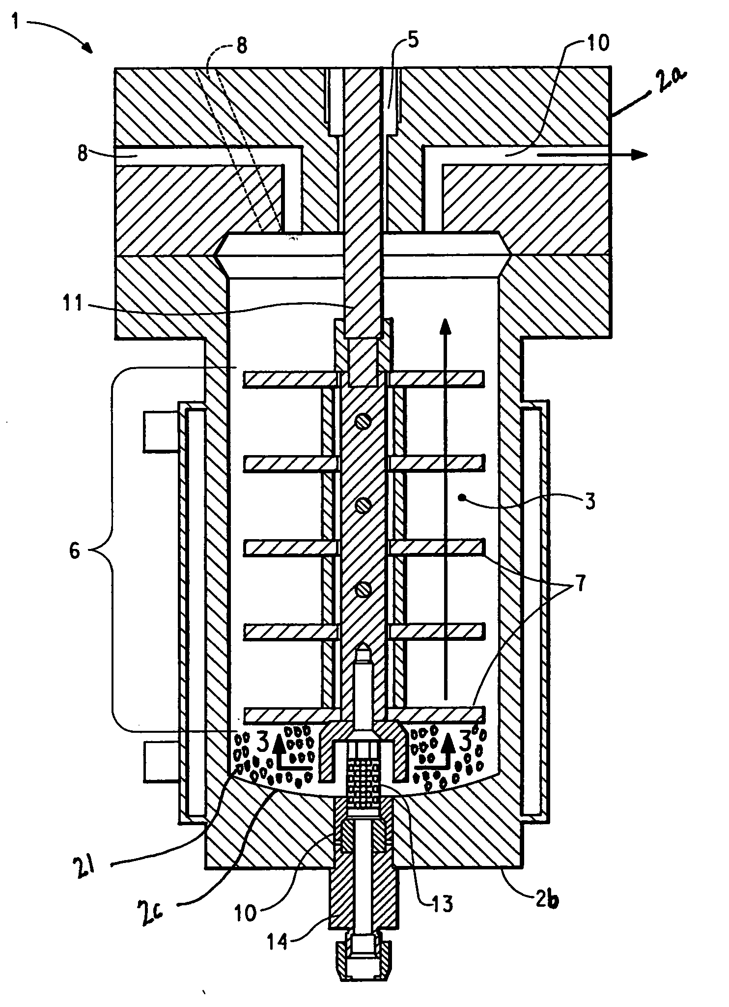 High pressure media milling system and process of forming particles