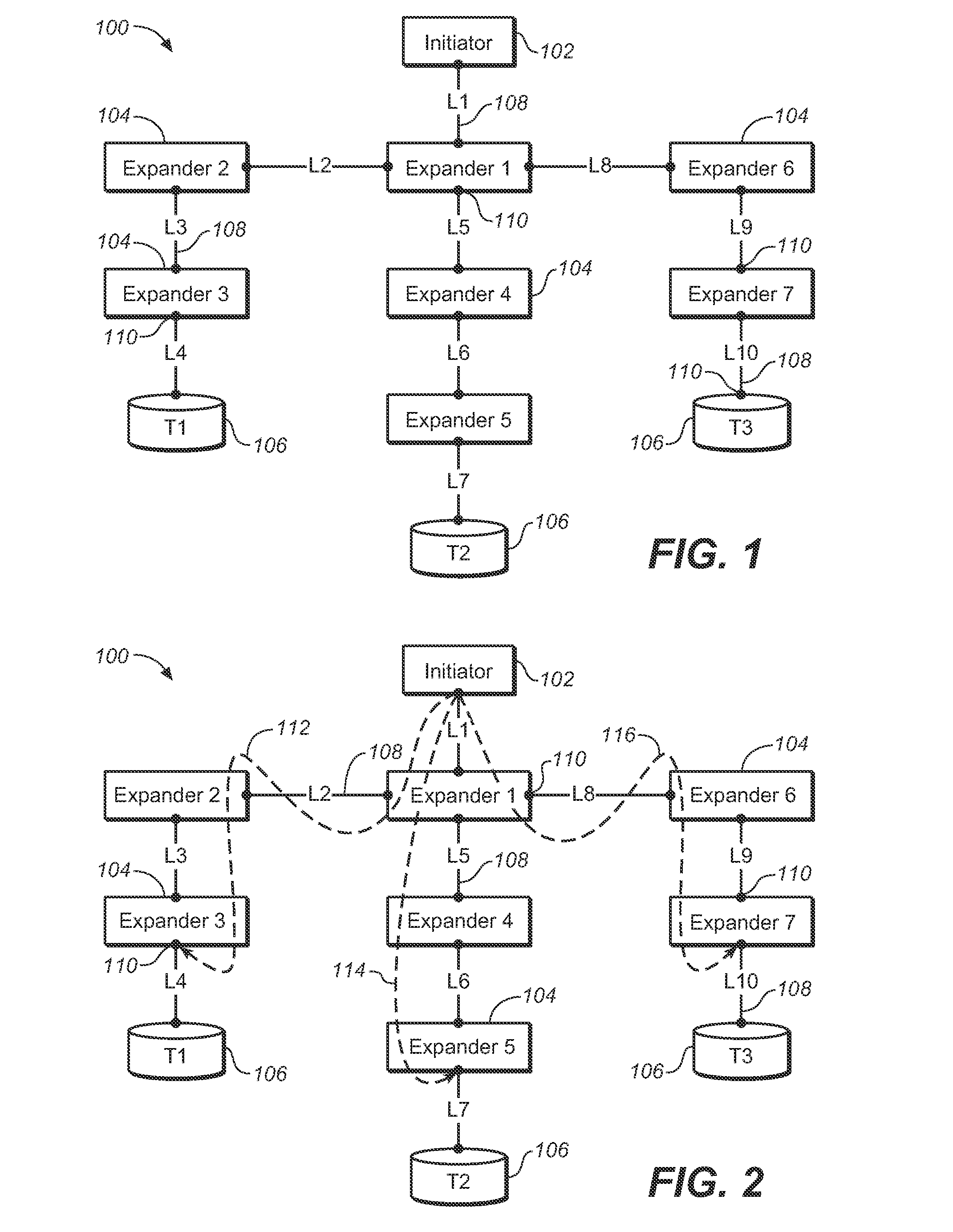 Method for deterministic sas discovery and configuration