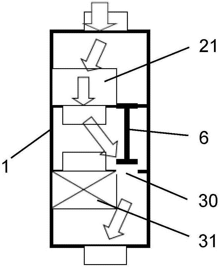 Bi-directional draught fan power device